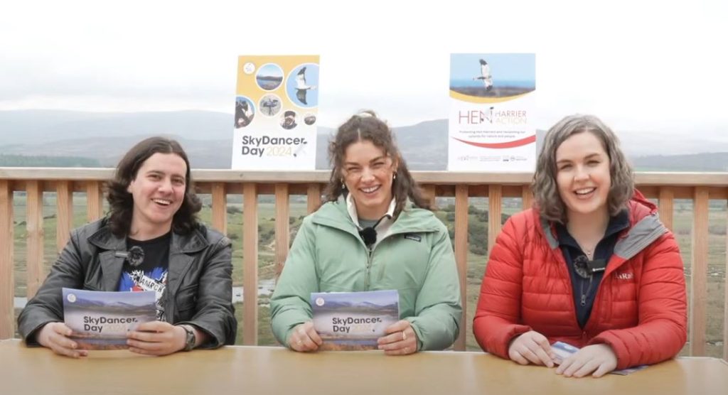 Skydancer Day presenters George, Lauren and Christina wrap up the broadcast