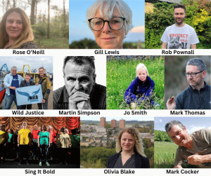 Images of the speakers and performers at Action for Wildlife Day